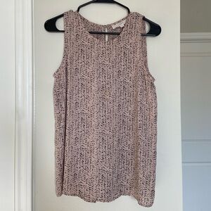 NWOT Loft sleeveless blouse